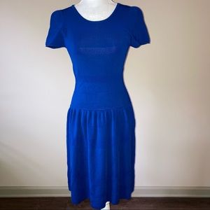 J. McLaughlin Blue Midi Dress